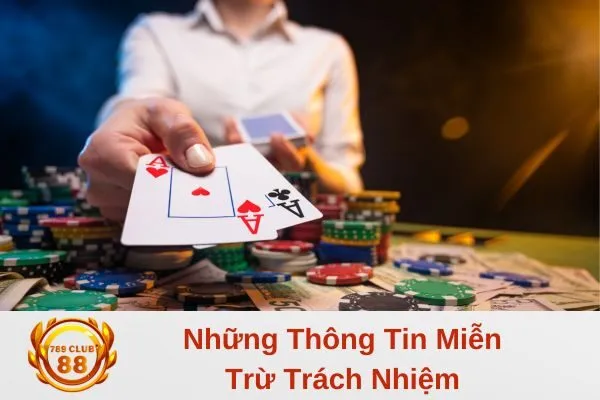 Miễn trừ trách nhiệm của 789club88