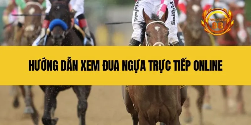 Hướng dẫn xem đua ngựa trực tiếp online